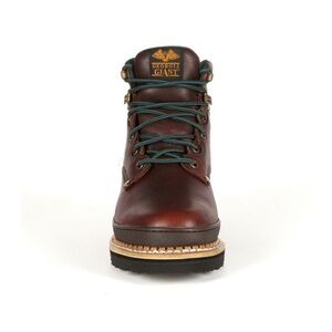 Georgia Boot Dark Brown Leather Boots